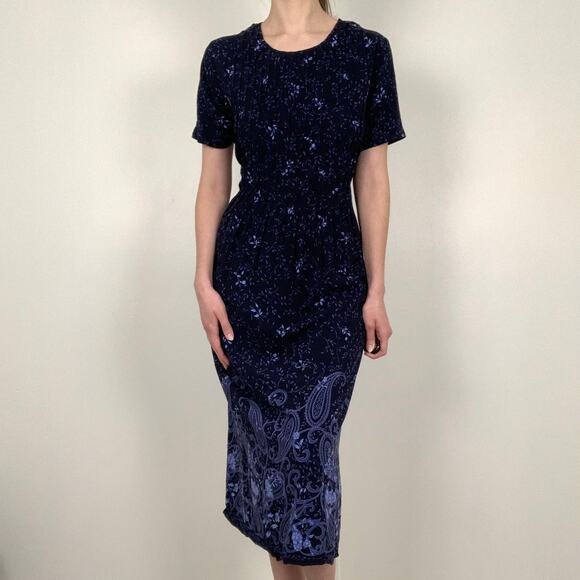 Vintage J.G. Hook Tie Back Waist Dress - Picture 3 of 10